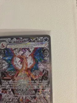 Pokemon TCG Charizard EX Obsidian Flames Holo Card 223/197 Special Illustration - Image 4