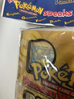 Promo Pikachu World Collection 2000 Pokemon Cards - (8 of 9 Cards) with binder - Image 4