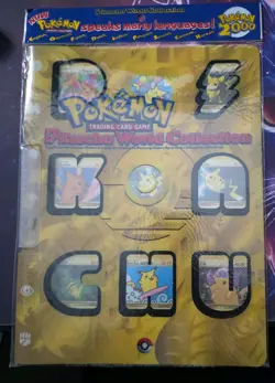 Pokemon Pikachu World Collection (2000) 9 Card Binder Sealed - Image 1