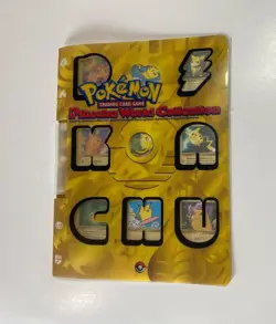 Promo Pikachu World Collection 2000 Pokemon Cards - Complete set with binder! - Image 1
