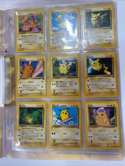 Promo Pikachu World Collection 2000 Pokemon Cards - Complete set with binder! - Image 3