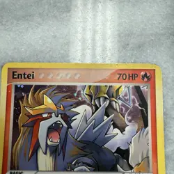 Pokemon TCG Entei 1/17 Pop Series 2 (MP) Holo Rare - Image 3