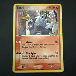 Entei 1/17 Pop Series 2 Holo Rare Pokemon TCG - Image 1