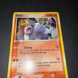 Entei 1/17 Pop Series 2 Holo Rare Pokemon TCG - Image 2