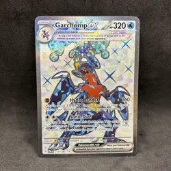 Pokemon TCG - Garchomp ex 219/182 Full Art Ultra Rare - S&V Paradox Rift - NM - Image 1