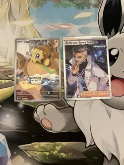 Pokemon TCG Paradox Rift Lot Of 2. 1 Illustration Rare 1 Ultra Rare. Joltik Ir + - Image 1