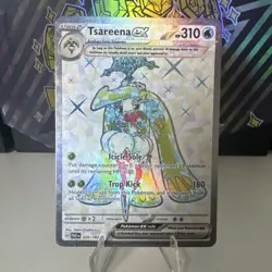 Pokemon TCG SV04: Paradox Rift Tsareena ex #220/182 Ultra Rare NM - Image 1