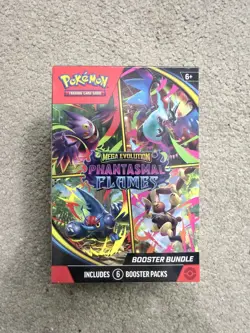 Pokemon Mega Evolution - Phantasmal Flames Booster Bundle - Sealed - Image 1