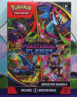 Pokemon Mega Evolution PHANTASMAL FLAMES Booster Bundle SEALED - Image 1