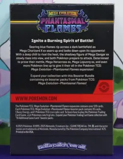 Pokemon Mega Evolution PHANTASMAL FLAMES Booster Bundle SEALED - Image 2