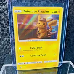 Detective Pikachu Movie Promo Holo SM190 Pokemon Card EXCLUSIVE NM - Image 2