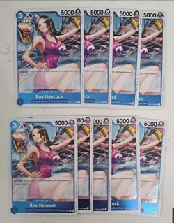 9 LOT One Piece Carrying On His Will *BOA HANCOCK* OP13-051 R Rare Foil Card TCG - Image 1