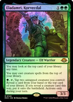 Eladamri, Korvecdal FOIL - 0149 - Mythic - Modern Horizons 3 MH3 MTG - Image 1