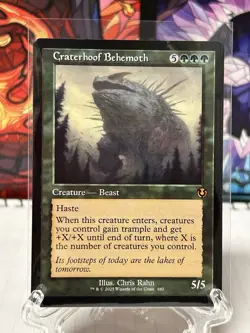 Craterhoof Behemoth (Retro Frame) Innistrad Remastered Regular - Image 1