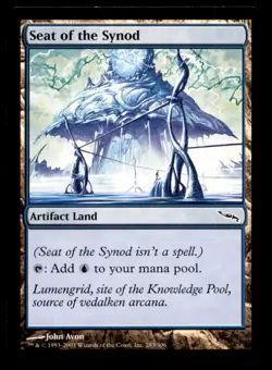 MTG Seat of the Synod LP Light Play Mirrodin [2248] - Image 1