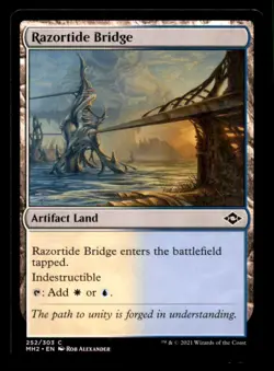 Razortide Bridge LP Light Play Modern Horizons 2 MTG [10897] - Image 1