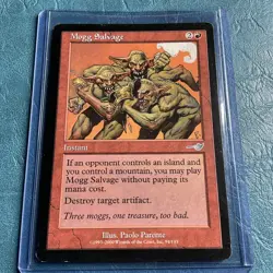 Mogg Salvage Nemesis Regular LP MTG - Image 1