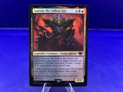 Sauron, the Lidless Eye #288 (Foil)Lord of the Rings LTR Magic MTG Free Shipping - Image 1