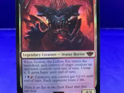 Sauron, the Lidless Eye #288 (Foil)Lord of the Rings LTR Magic MTG Free Shipping - Image 3