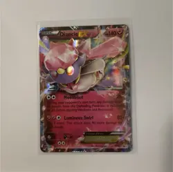 Pokemon TCG Diancie EX Full Art Promo Holo XY XY43 140 HP Fairy Card - Image 1