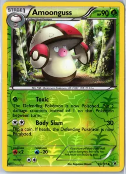 Pokemon tcg: Noble Victories Amoonguss #10/101 Reverse Holo - NM Uncommon .VO5 - Image 1