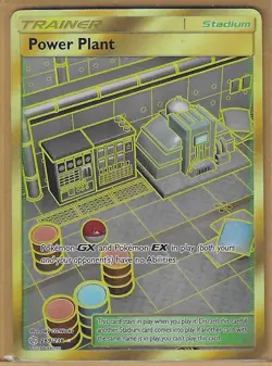 Pokemon Cosmic Eclipse Power Plant Trainer; 269/236. Ultra Rare High Grade!! - Image 1