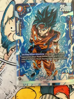 Son Goku - FB02-119 SR Alt Art | Dragon Ball Fusion World | Blazing Aura | NM - Image 5