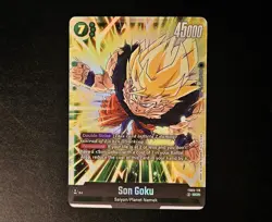 Son Goku FB05-119 Secret Rare New Adventure Dragon Ball Super TCG Card - Image 1