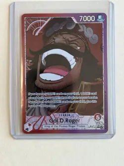 Near Mint Gol D. Roger OP13-003 Alt Art Leader - Image 1