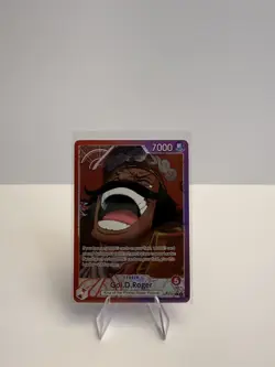 One Piece Carrying On His Will Near Mint Gol D. Roger OP13-003 Alt Art Leader - Image 1