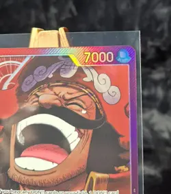 One Piece TCG Gol D. Roger OP13-003 L AR Alt Art Leader NM - Image 4