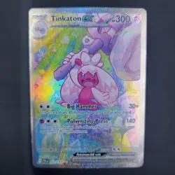 Pokemon TCG Tinkaton ex 262/193 Paldea Evolved Holo Special Illustration Rare NM - Image 3
