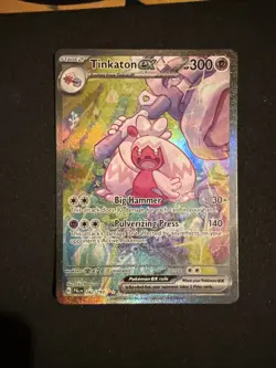 Pokemon TCG Tinkaton EX 262/193 Sv02: Paldea Evolved Special Illustration NM - Image 1