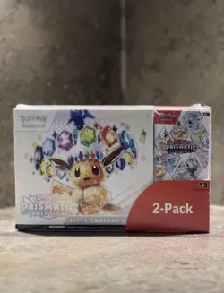 Pokemon TCG Prismatic Evolutions Costco 2 Pack - ETB & Booster Bundle Sealed New - Image 5