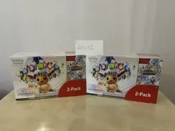 2x Pokemon TCG Prismatic Evolutions Costco 2 Pack - ETB & Booster Bundle Sealed - Image 2