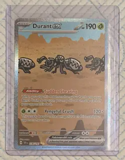 Pokemon TCG Durant EX Surging Sparks Special Illustration Rare Card 236/191 NM - Image 2