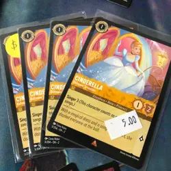 Cinderella Ballroom Sensation Rise of the Floodborn 4x x4 Disney Lorcana Playset - Image 1