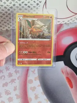 Charizard 010/078 Pokemon Go Pokemon Card Reverse Holo Rare Charizard PO-GO Swsh - Image 2