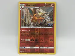 Charizard Pokemon Go 010/078 Reverse Holo 2022 TCG Trading Card Game - Image 1