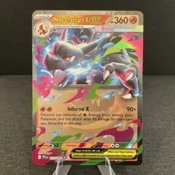 Mega Charizard X ex 013/094 Phantasmal Flames Double Rare Holo Pokemon TCG Card - Image 1