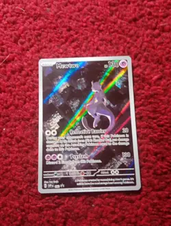 Pokemon TCG Mewtwo 052 Scarlet & Violet Promo Full Art Illustration NM - Image 2