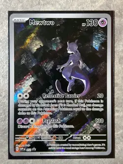 Mewtwo 052 Pokemon TCG Scarlet & Violet Promo Cards Holo Rare (Near Mint) NM 1 - Image 1
