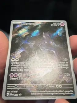 Mewtwo 052 Pokemon TCG Scarlet & Violet Promo Cards Holo Rare (Near Mint) NM 1 - Image 3