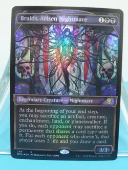 Braids, Arisen Nightmare - Foil Showcase - Dominaria United - MTG NM - Image 1