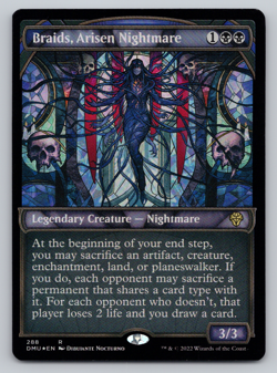 Braids, Arisen Nightmare FOIL Showcase - Dominaria United - MTG - Image 1