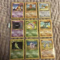Base Set x40 Part Complete Job Lot Vintage Pokemon Cards Bundle WOTC NM/MP - Image 4