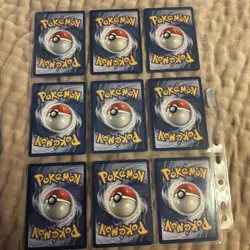 Base Set x40 Part Complete Job Lot Vintage Pokemon Cards Bundle WOTC NM/MP - Image 5