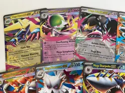 Job Lot Bundle of 8 Mega EX Holo Pokemon Cards - NM/M - Image 4