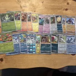 Pokemon Black Bolt White Flare Bundle Job Lot - Masterball Reverse x20 cards NM - Image 1