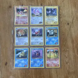 Gym Heroes 43X Part Complete Job Lot Vintage Pokemon Cards Bundle WOTC NM - Image 1